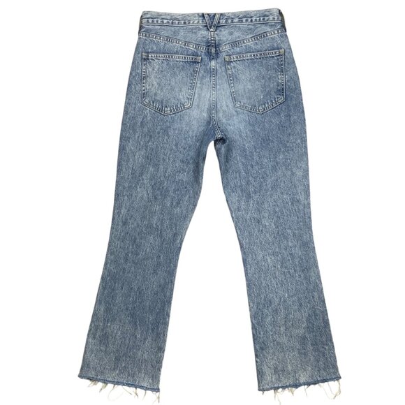 Veronica Beard Carly Kick Flare Jeans 27 High Rise Crop - Picture 2 of 13